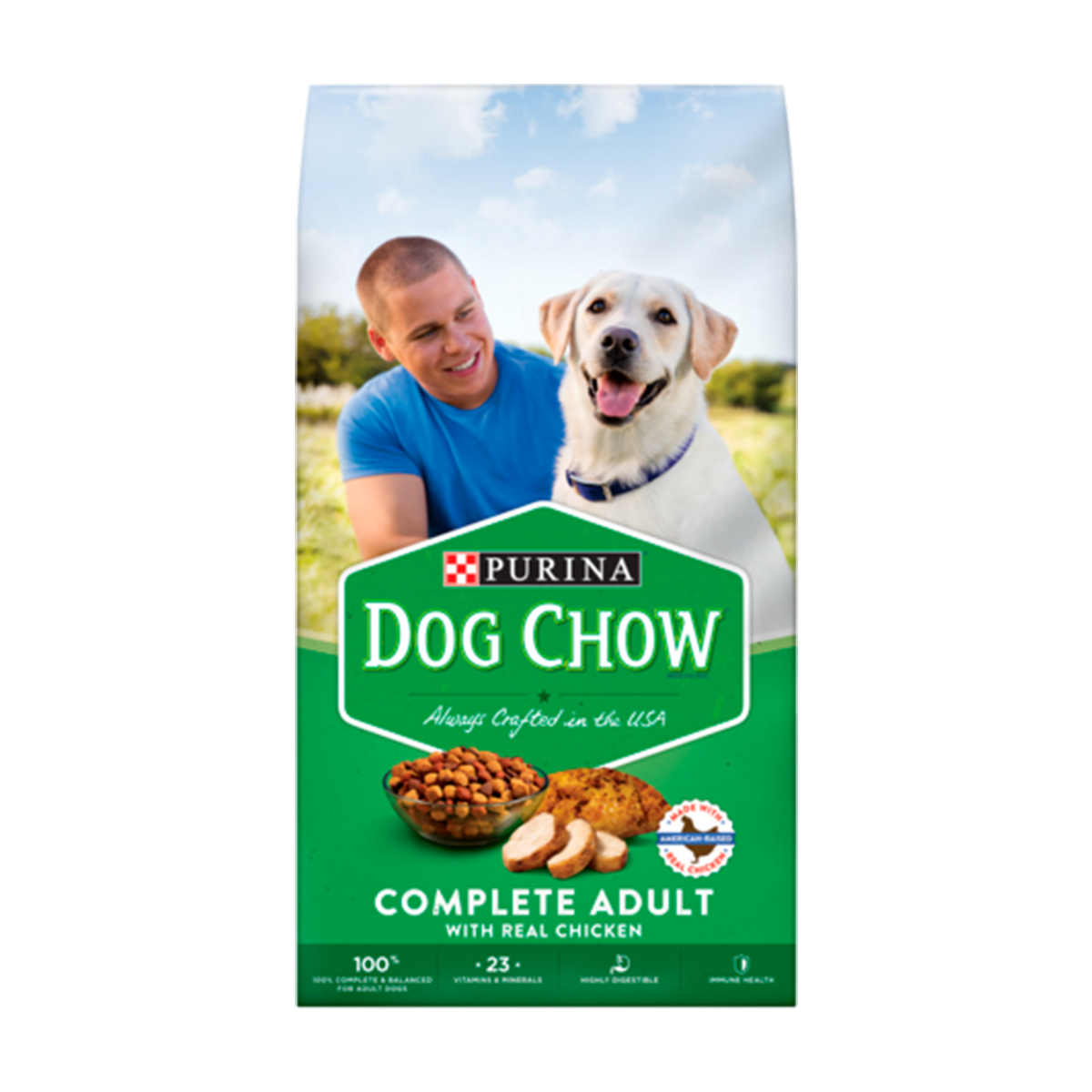 Dog Chow® Complete Adult with real American Raised Chicken